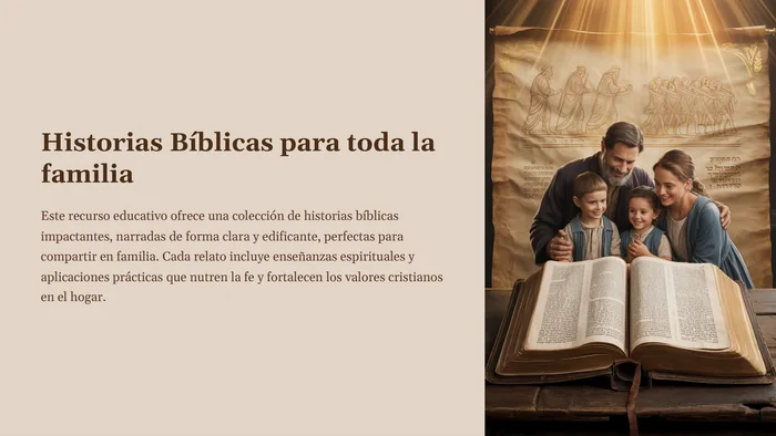 Historias Bíblicas para Toda la Familia